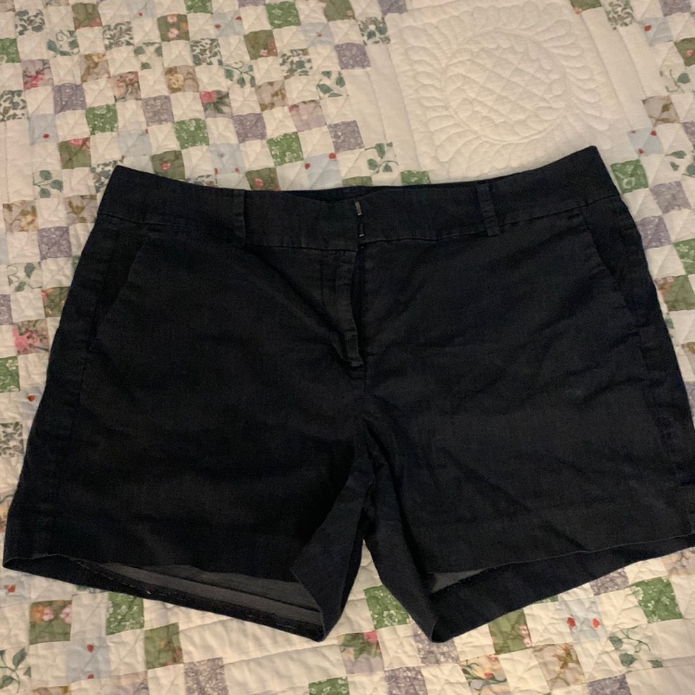 Ann Taylor lightweight dark denim shorts. Slightly dressy very comfortable